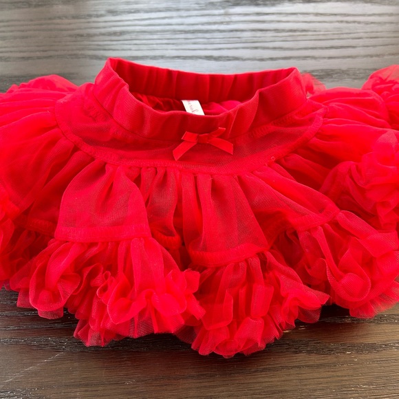 Cherokee Other - Cherokee Red Infant Ruffle Tulle Tutu Skirt
